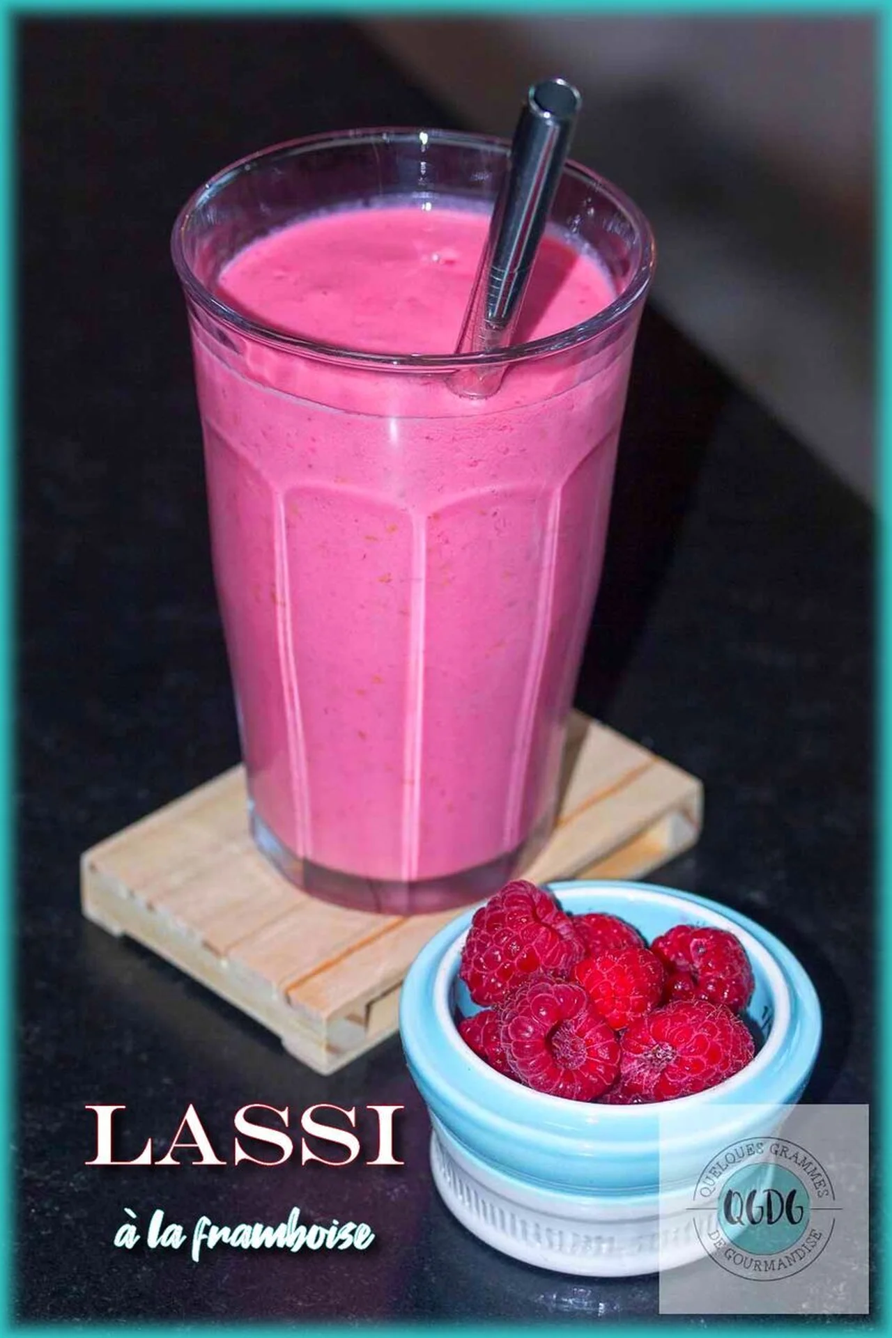 Lassi à la framboise