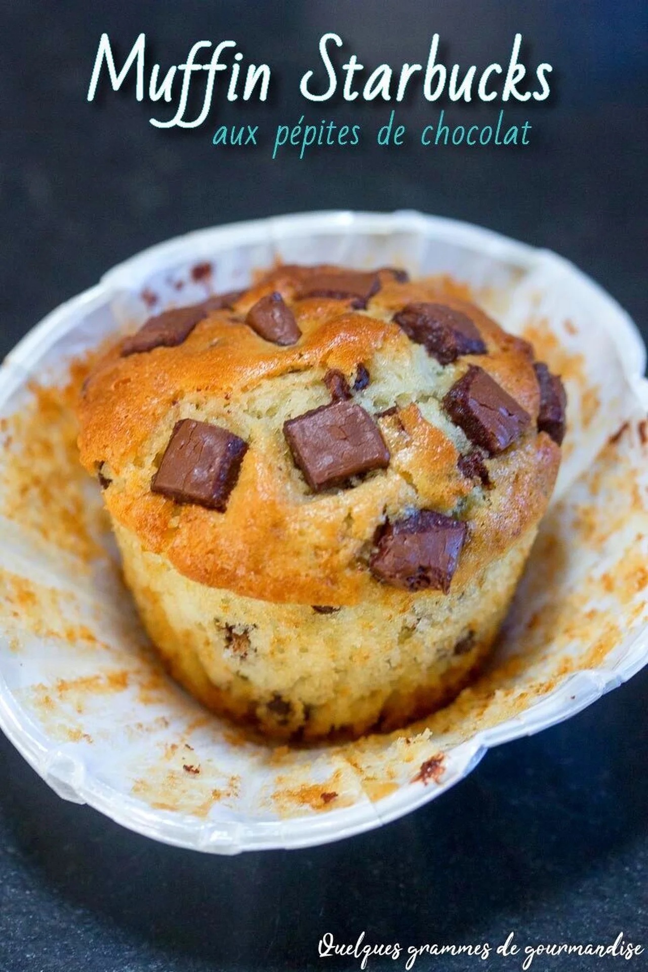 Muffins Starbucks aux pépites de chocolat