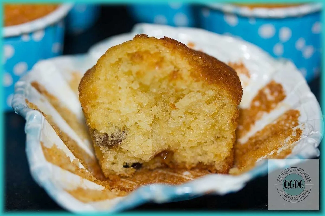 Petits gâteaux rhum raisins