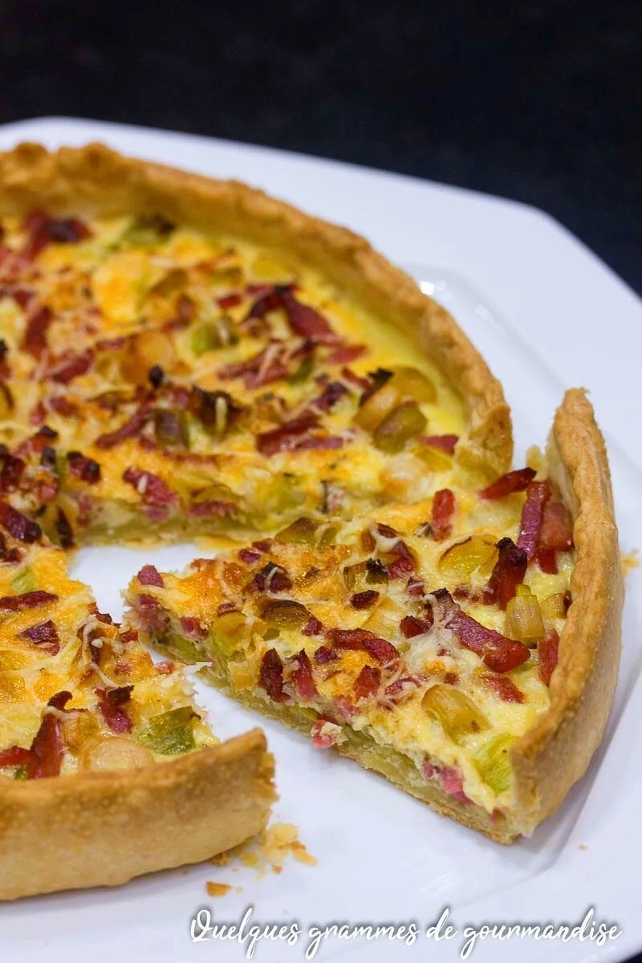 Quiche à l'aillet