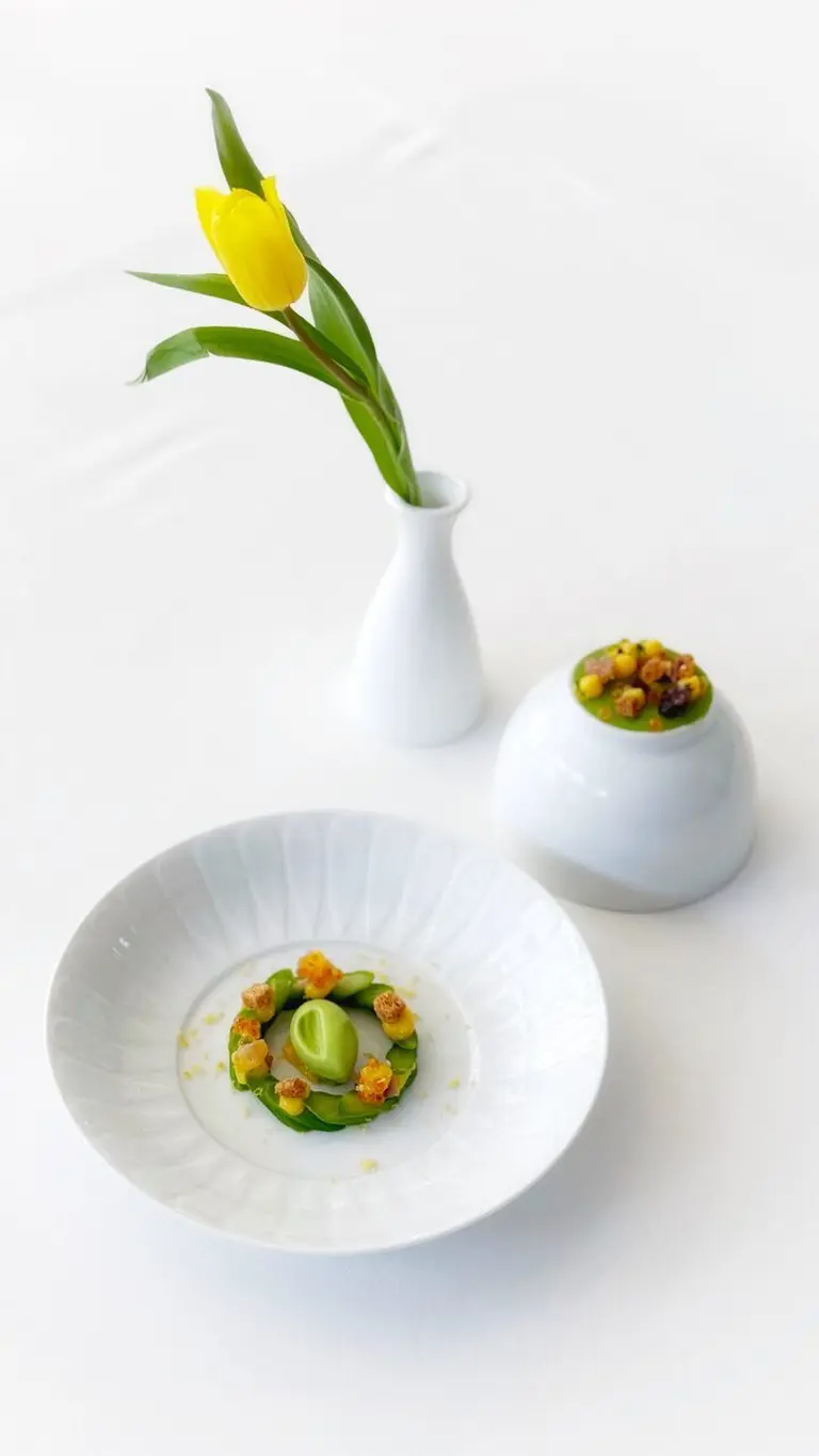 L'asperge verte de Christophe Pulizzi