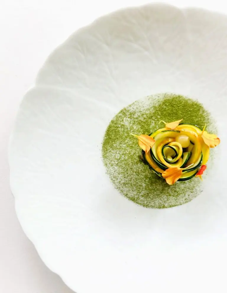 La fleur en courgette