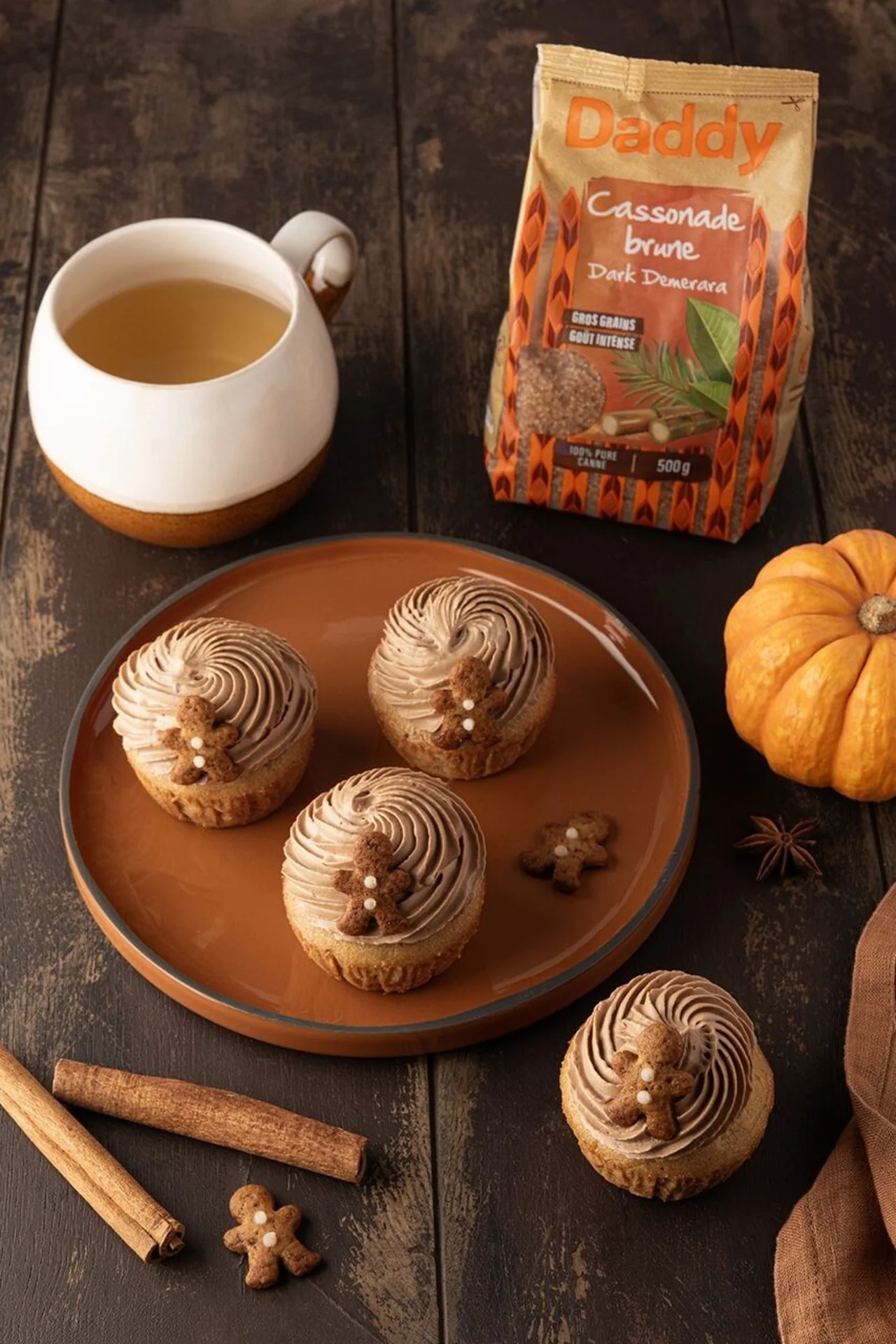 Muffins à la cannelle et au butternut