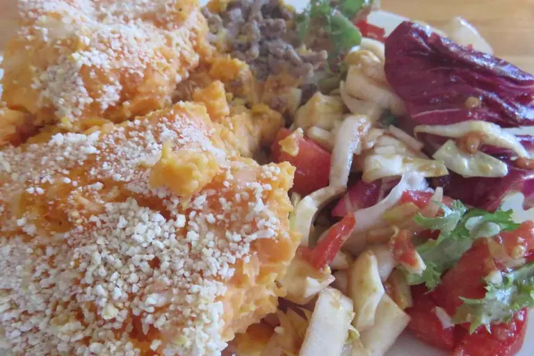 Hachis parmentier de patates douces