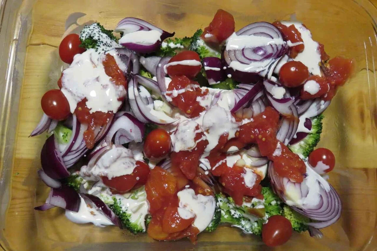 Pâtes à la feta et au brocoli