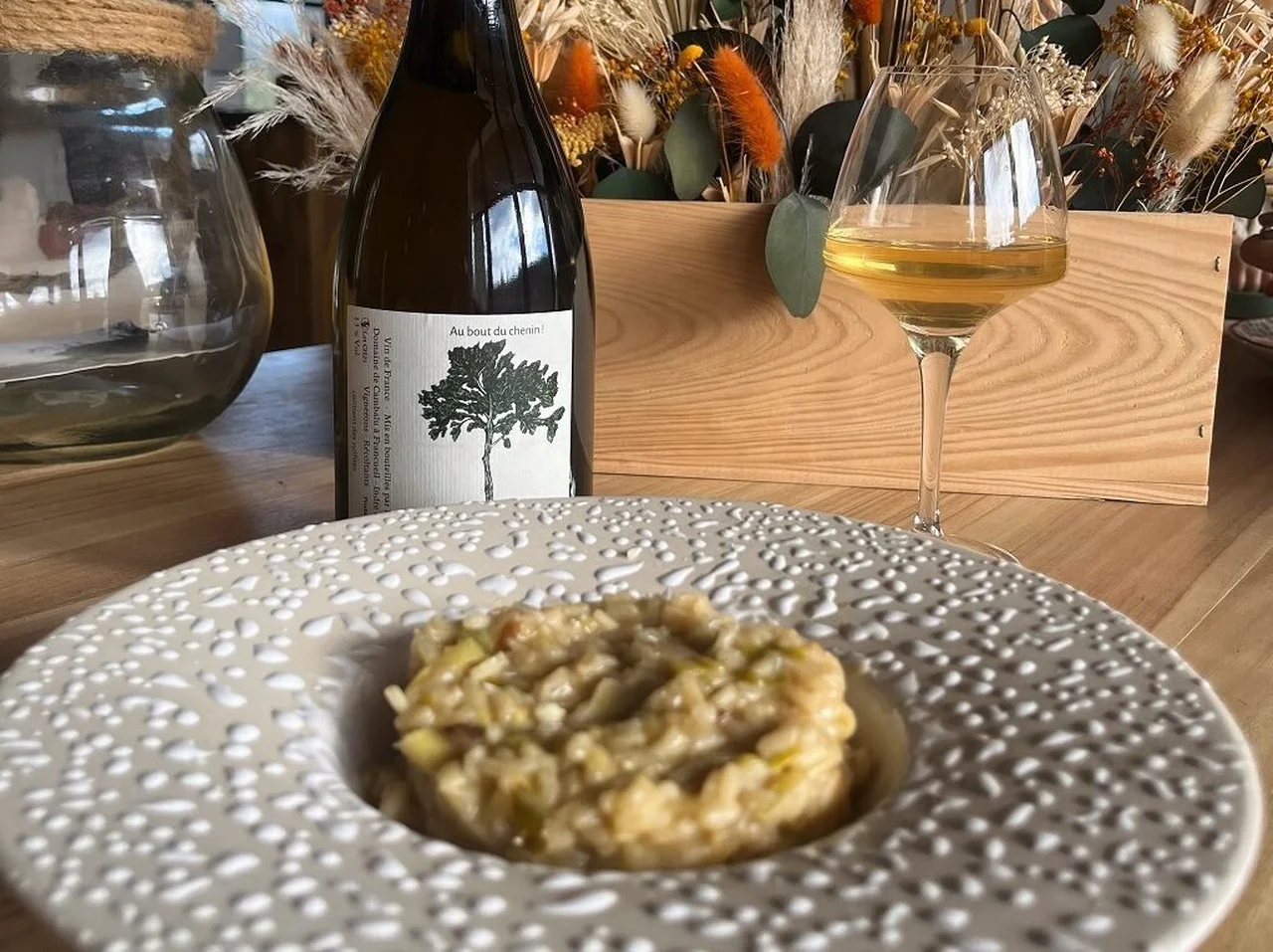 Risotto poireaux parmesan