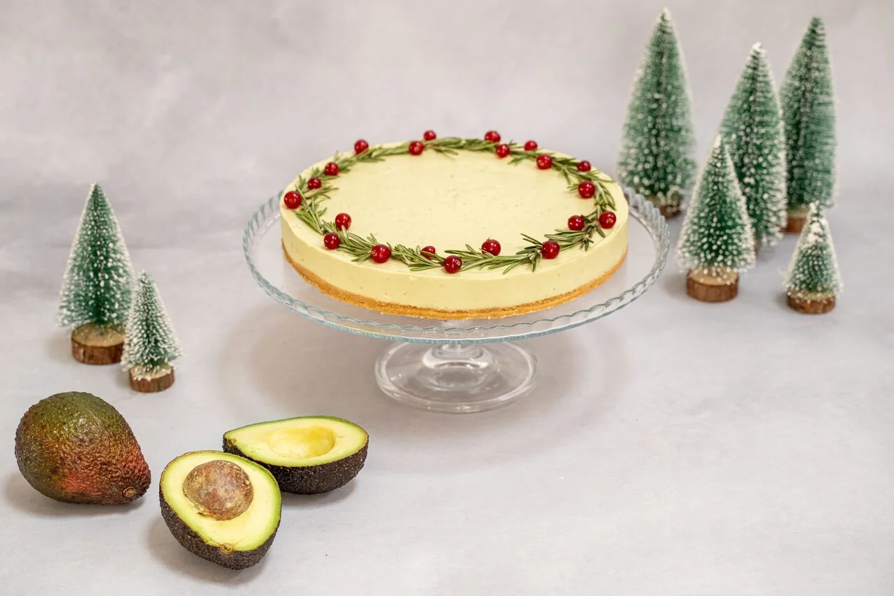 Gâteau à l'avocat et au citron