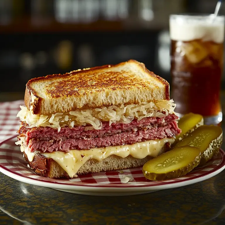 Sandwich chaud Reuben