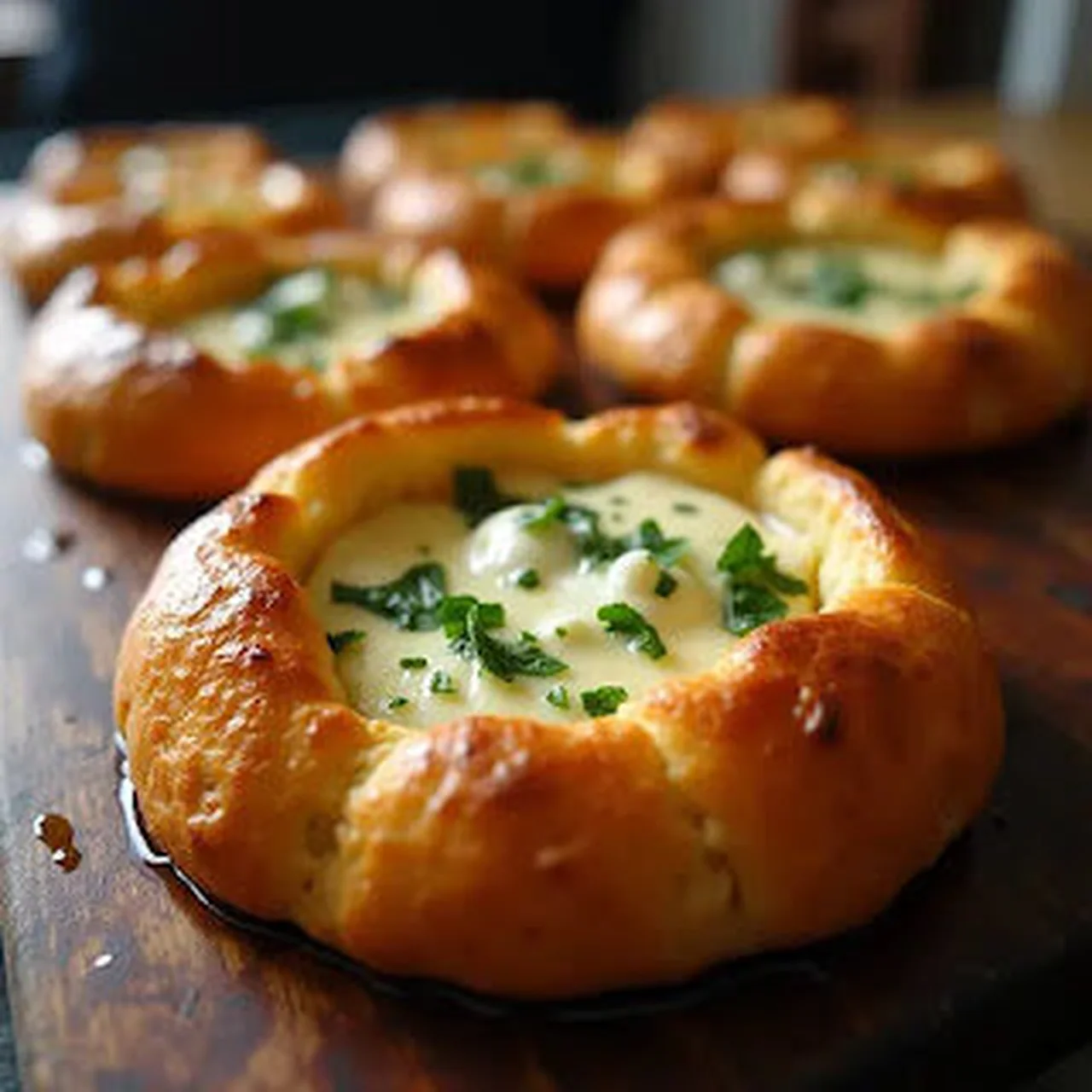 Tartelettes de mozzarella di bufala à la napolitaine