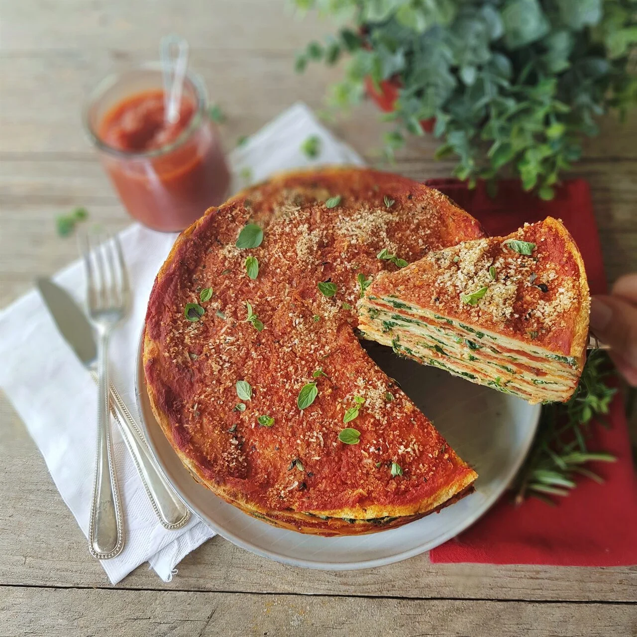 Lasagnes de crêpes alla Fiorentina