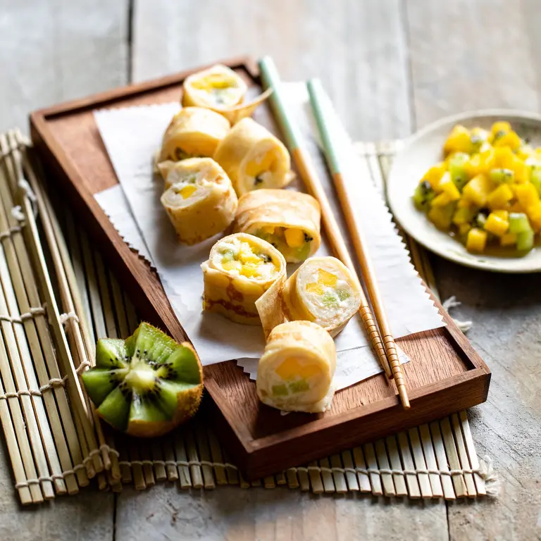 Makis aux fruits et à la vanille de Madagascar