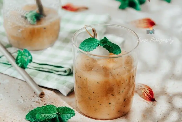 Smoothie au melon et banane