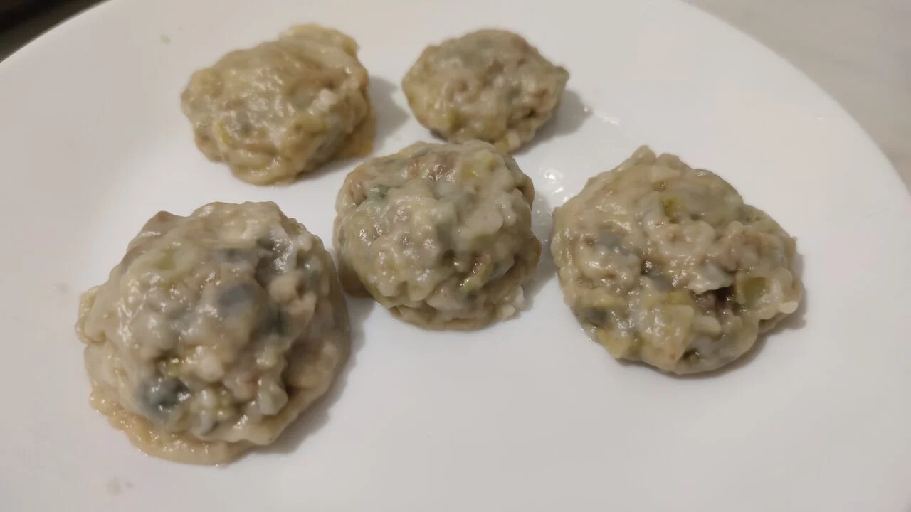 Bouchon réunionnais végétarien maison