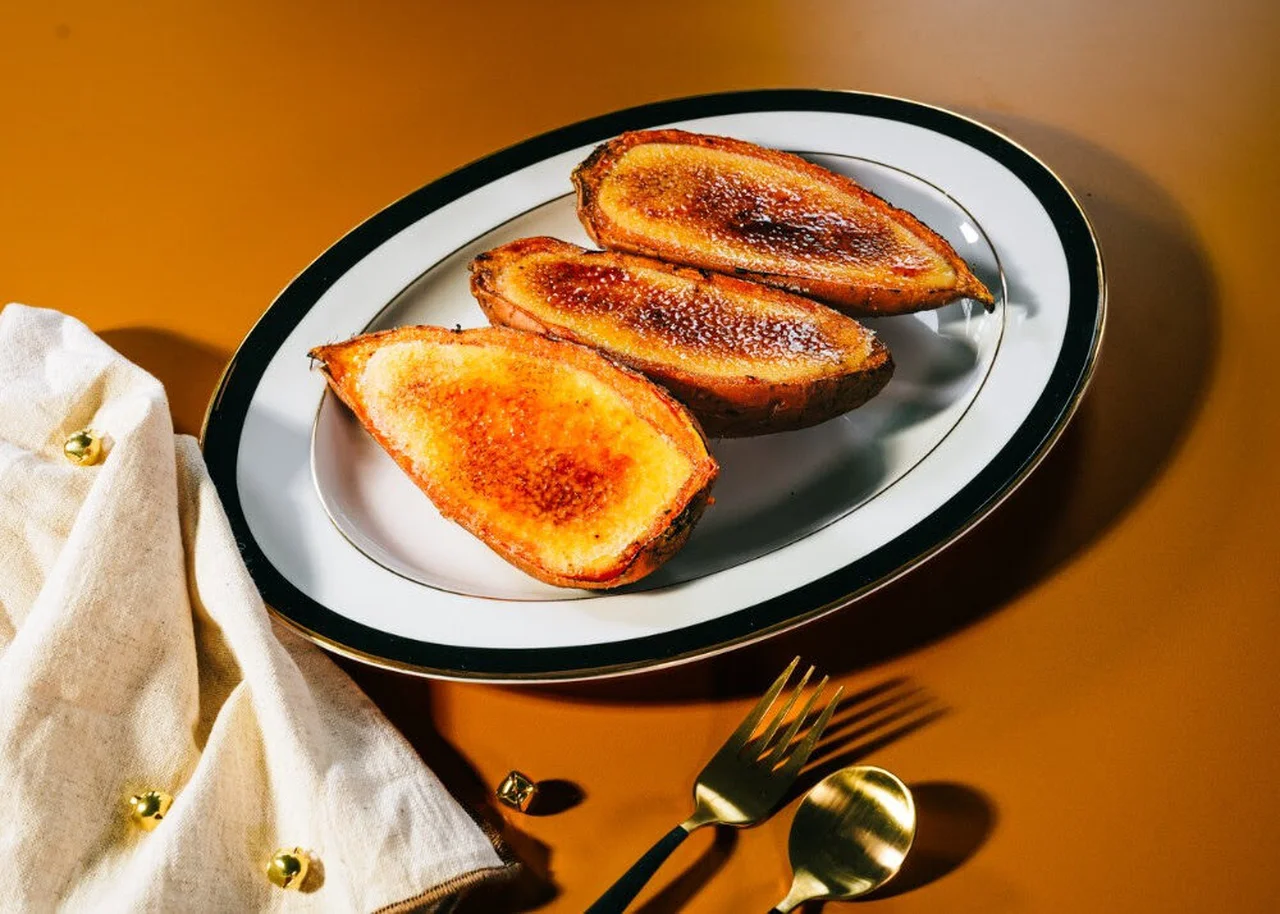Crème brûlée de patate douce