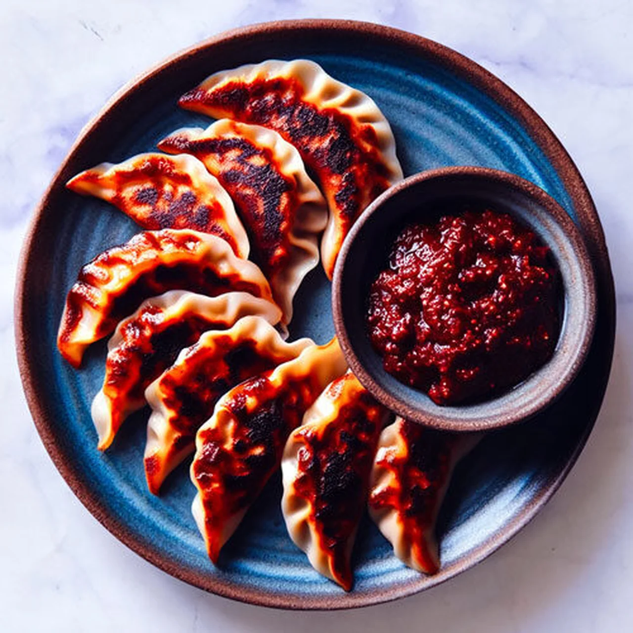Gyoza au porc et au miso