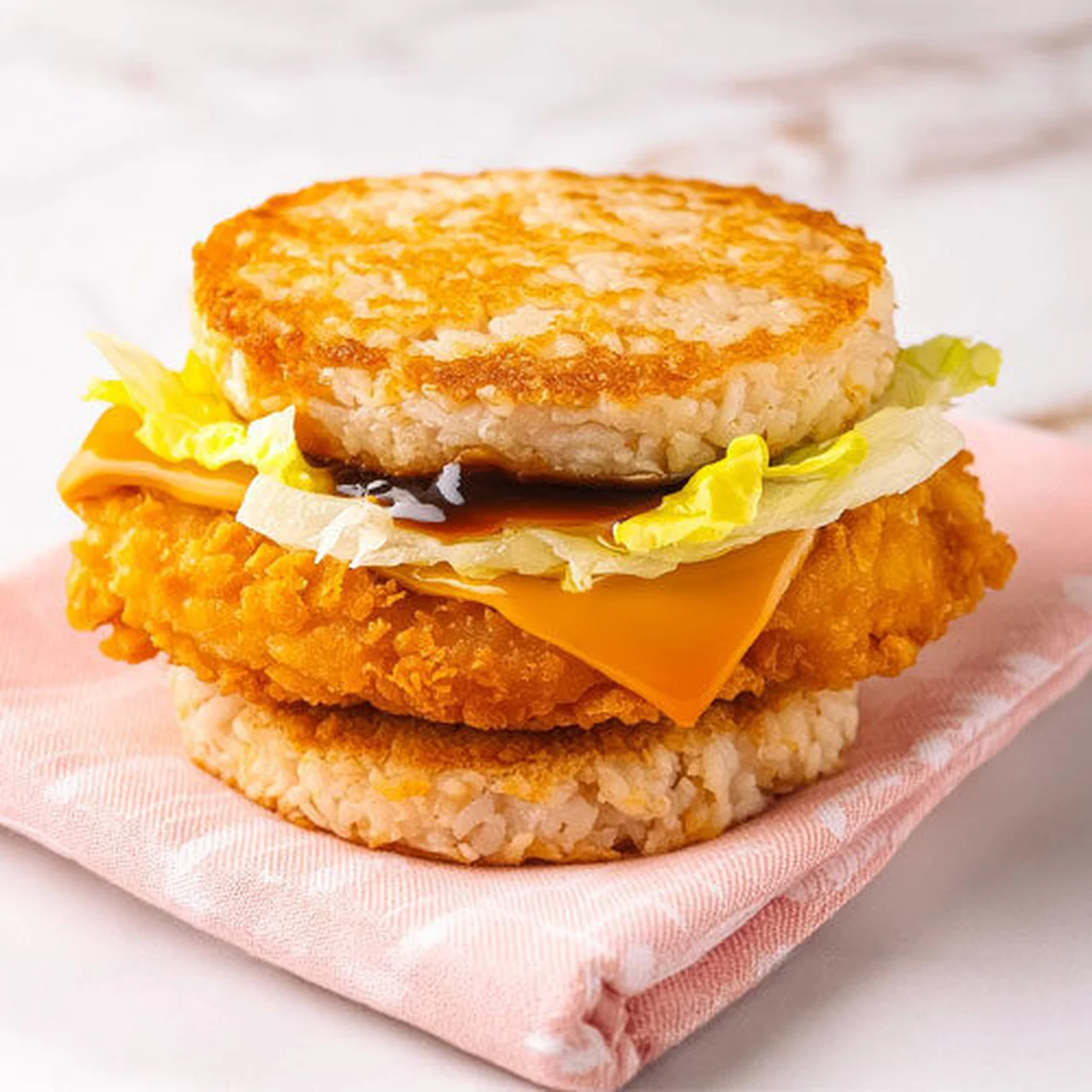Tonkatsu burger au poulet katsu