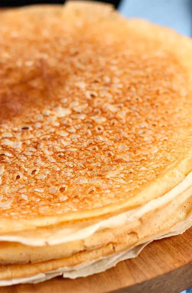 Crêpes végétales sans lait ni oeufs