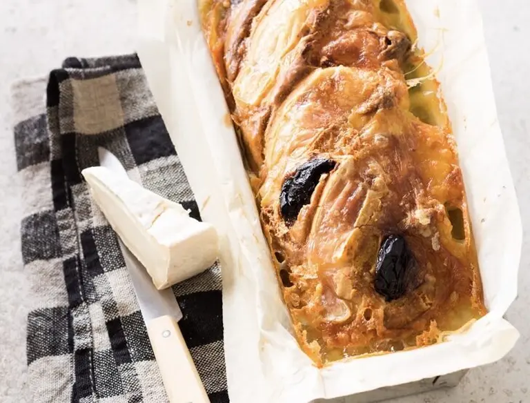 Cake au Reblochon et fruits secs