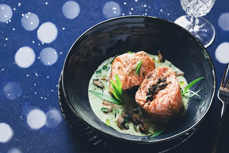 Ballotines de saumon de Norvège