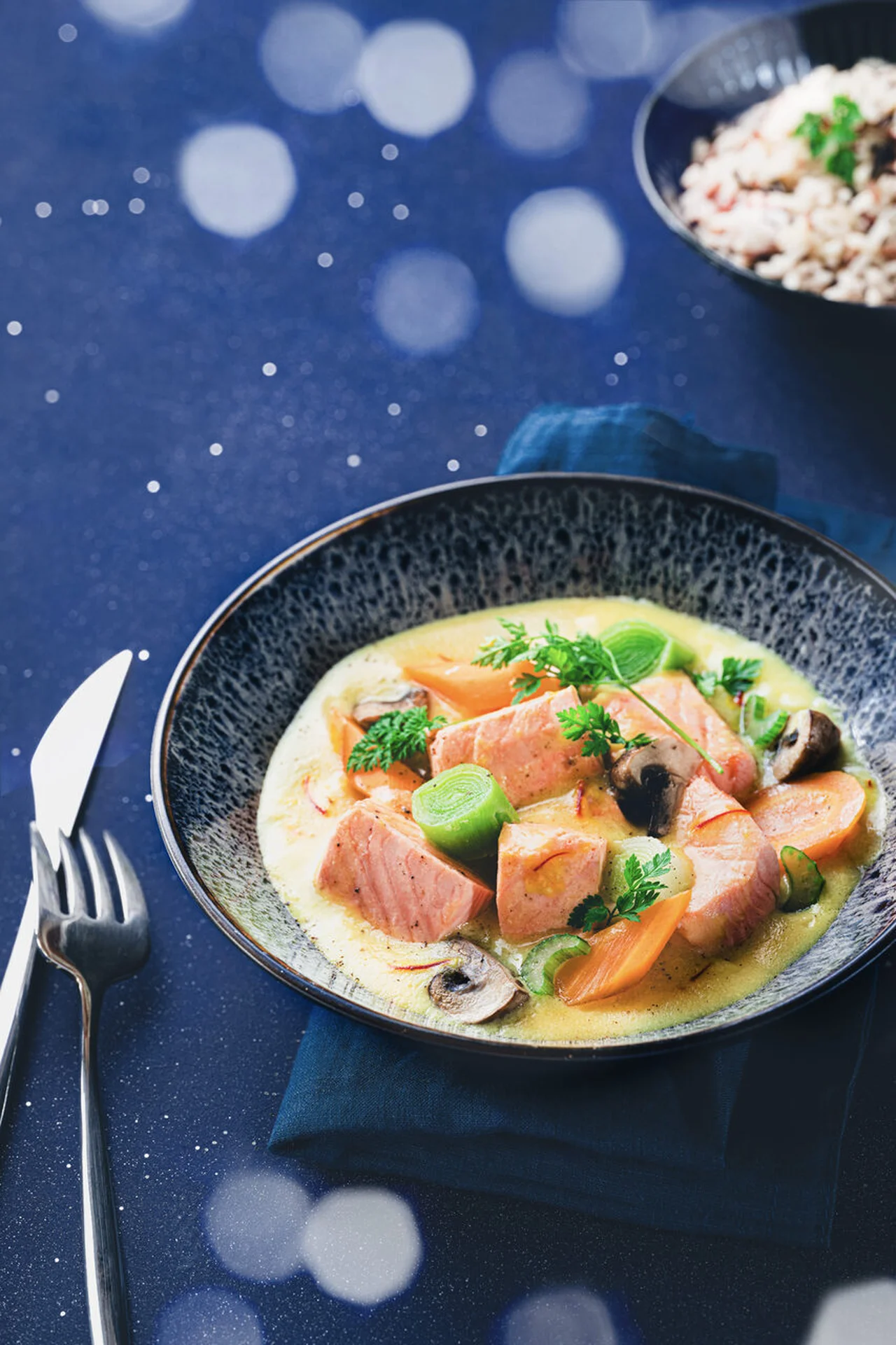 Blanquette au saumon de Norvège