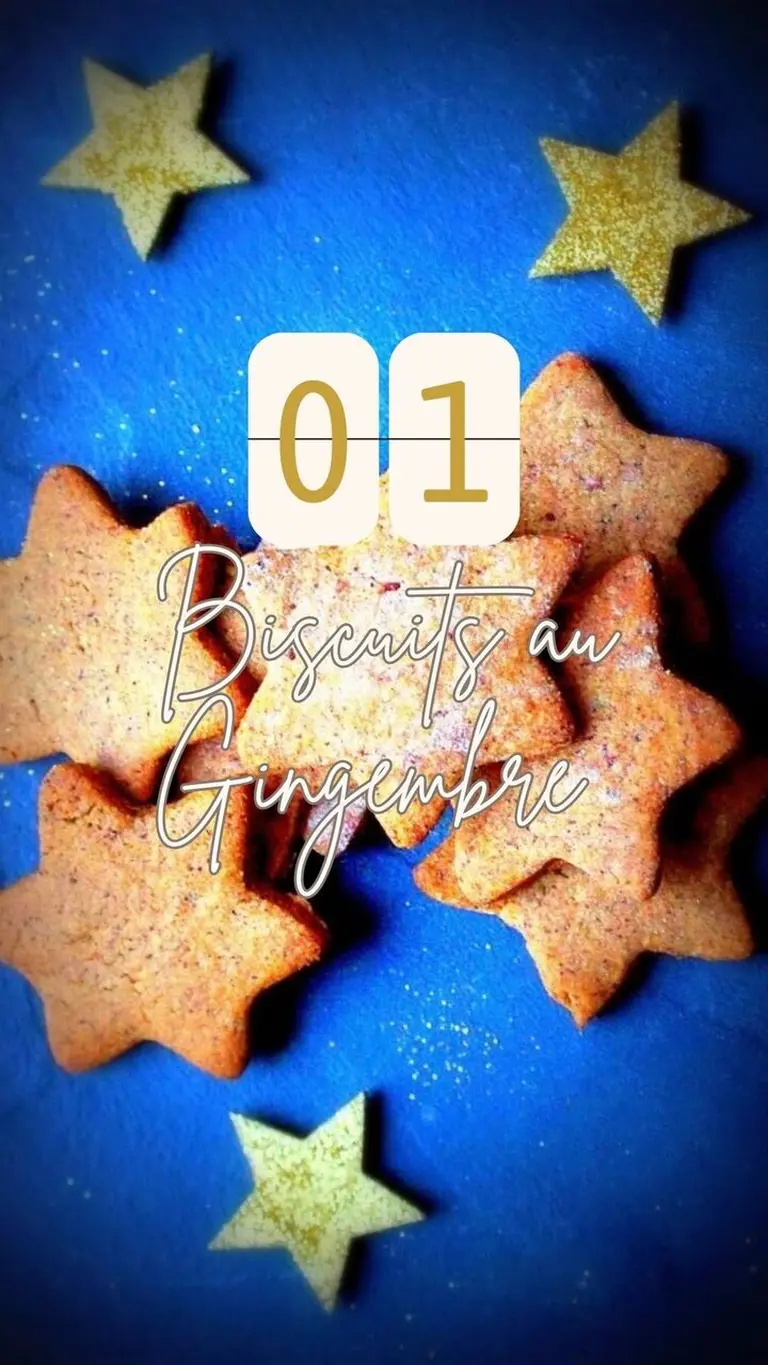 Biscuits au sarrasin et au gingembre