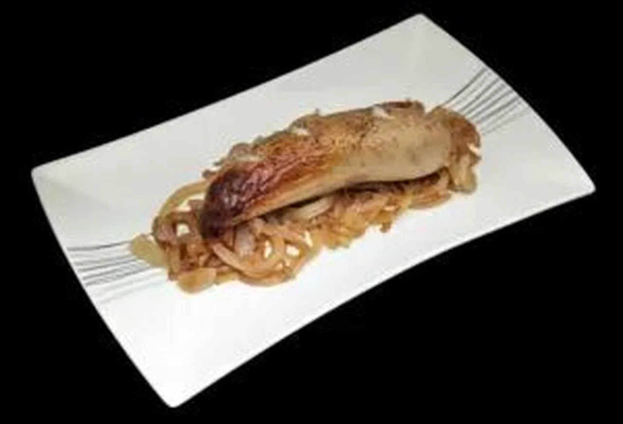 Boudin blanc au four