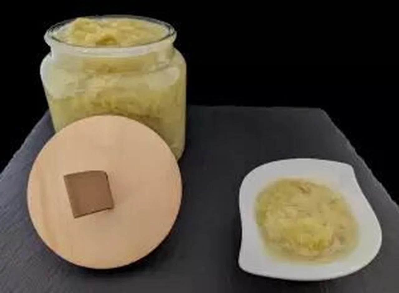 Compote de rhubarbe fondante