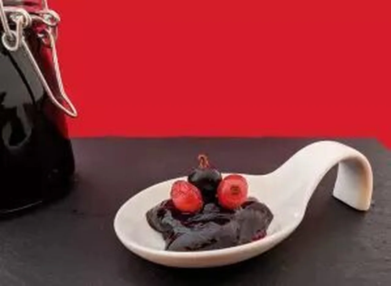 Confiture de groseilles et cassis