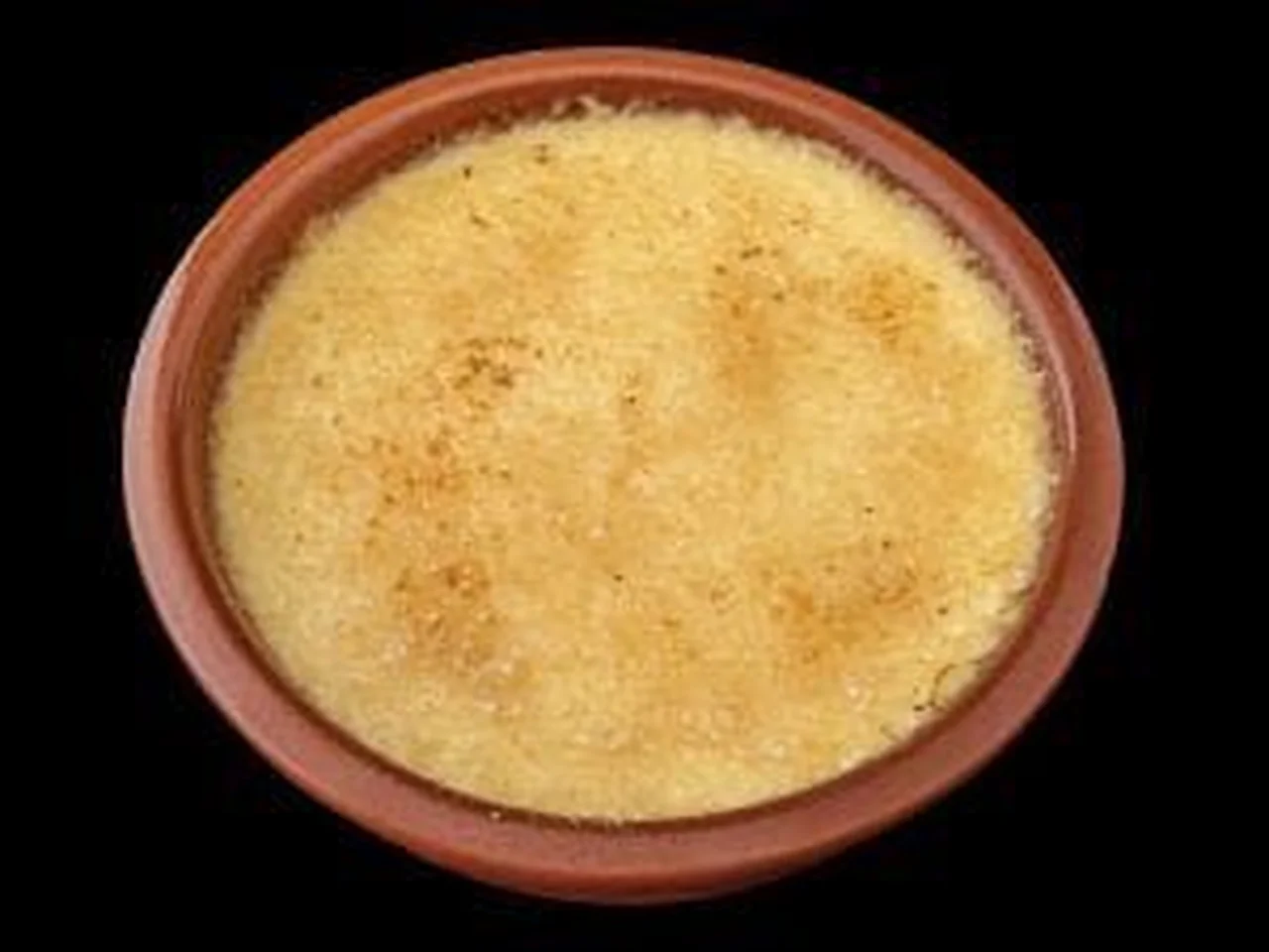 Crème brûlée à la vanille