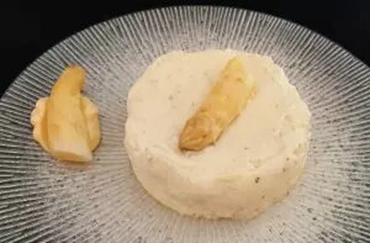 Flans d'asperges blanches