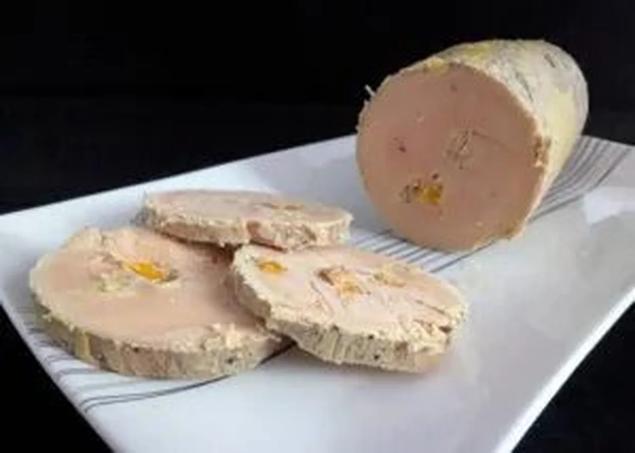 Foie gras maison aux abricots