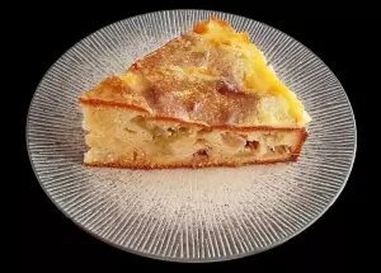 Gâteau à la rhubarbe de grand-mère