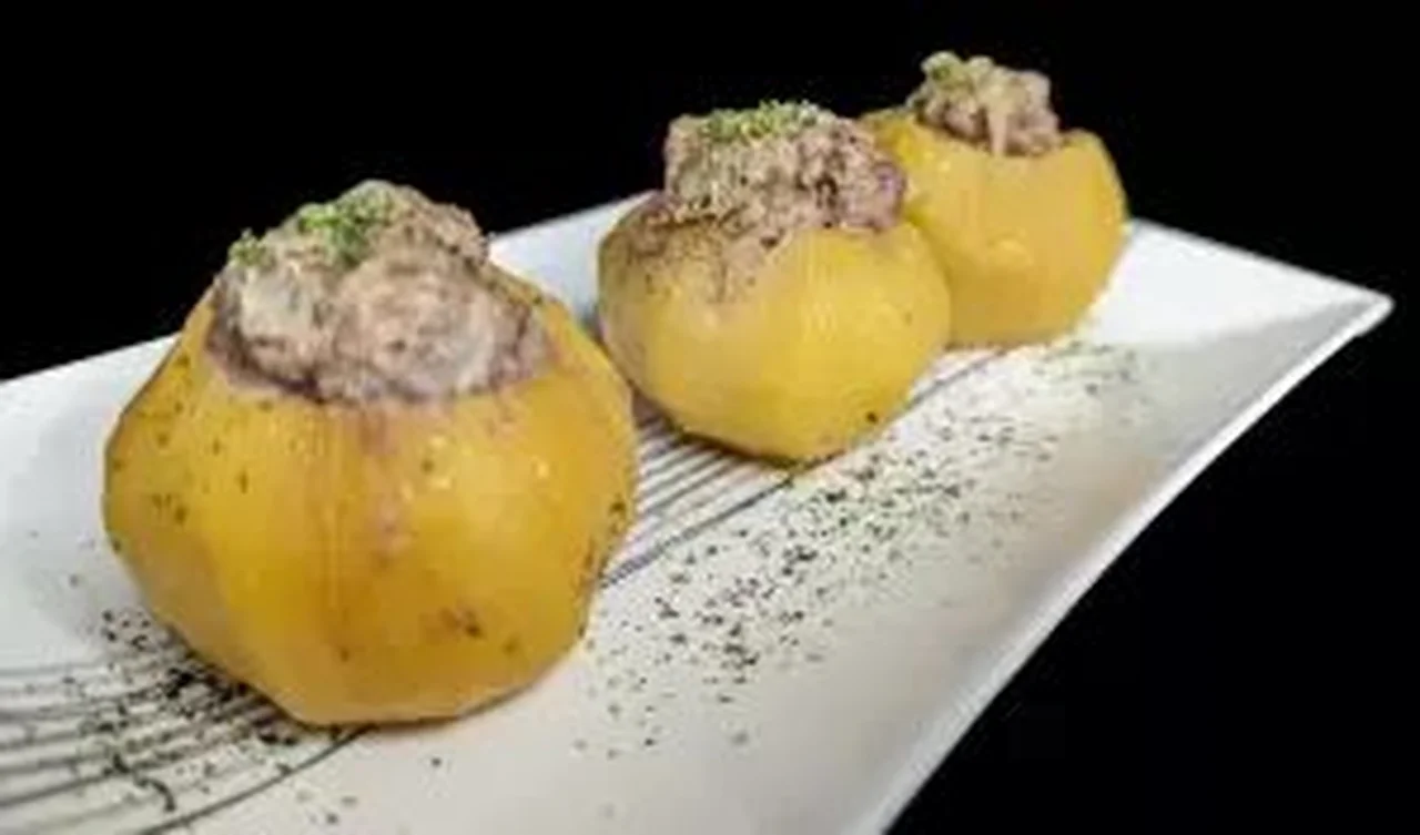 Navets boule d'or farcis à la cocotte-minute