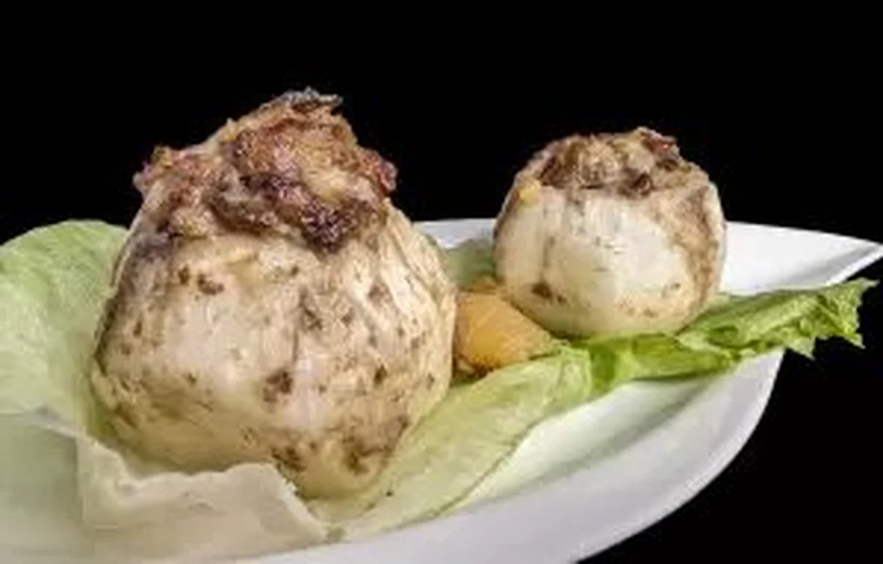 Navets farcis au four