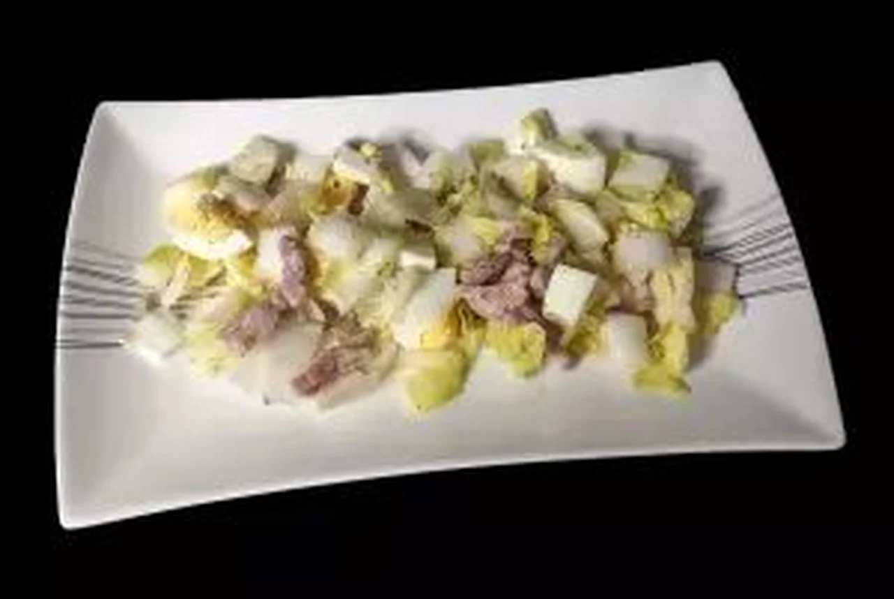 Salade d'endives composée