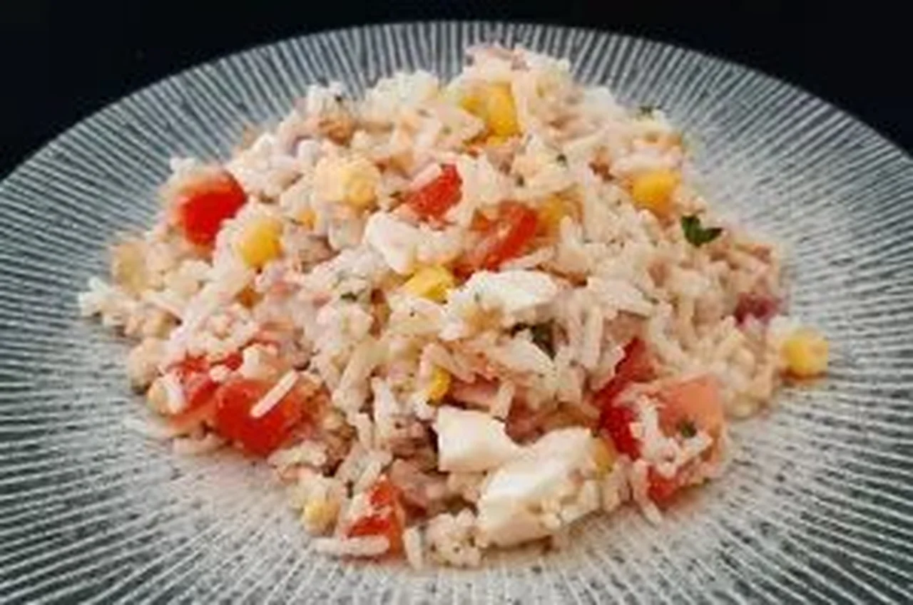 Salade de riz au thon