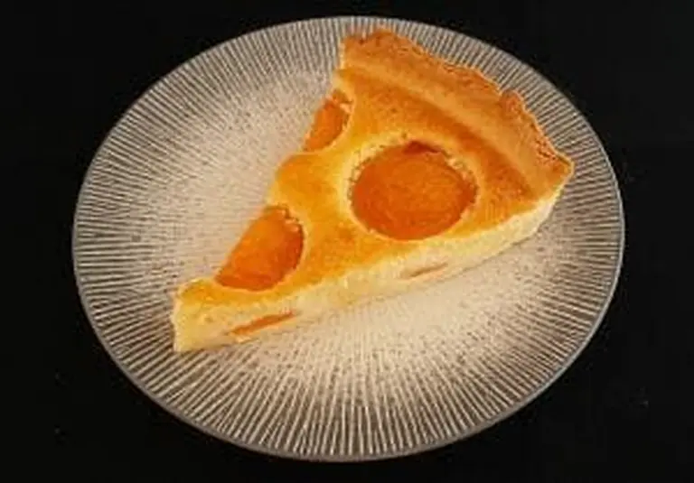 Tarte aux abricots frais