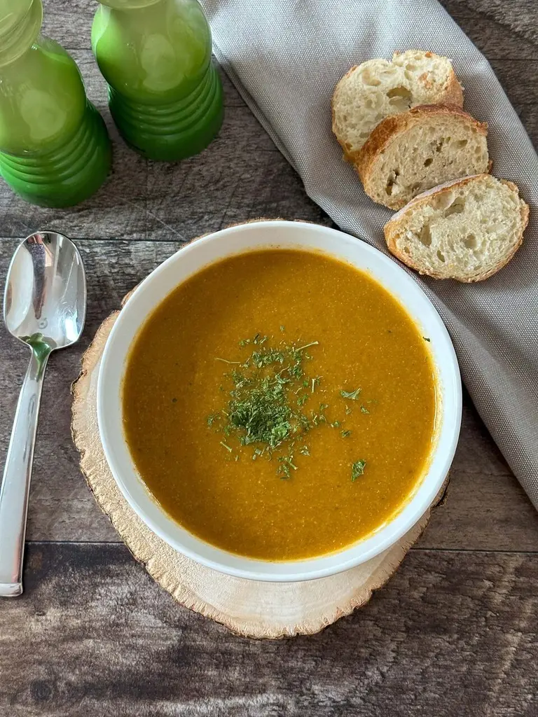 Potage aux légumes vide-frigo