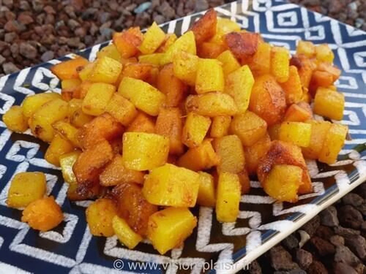 Poêlée de butternut et de potiron