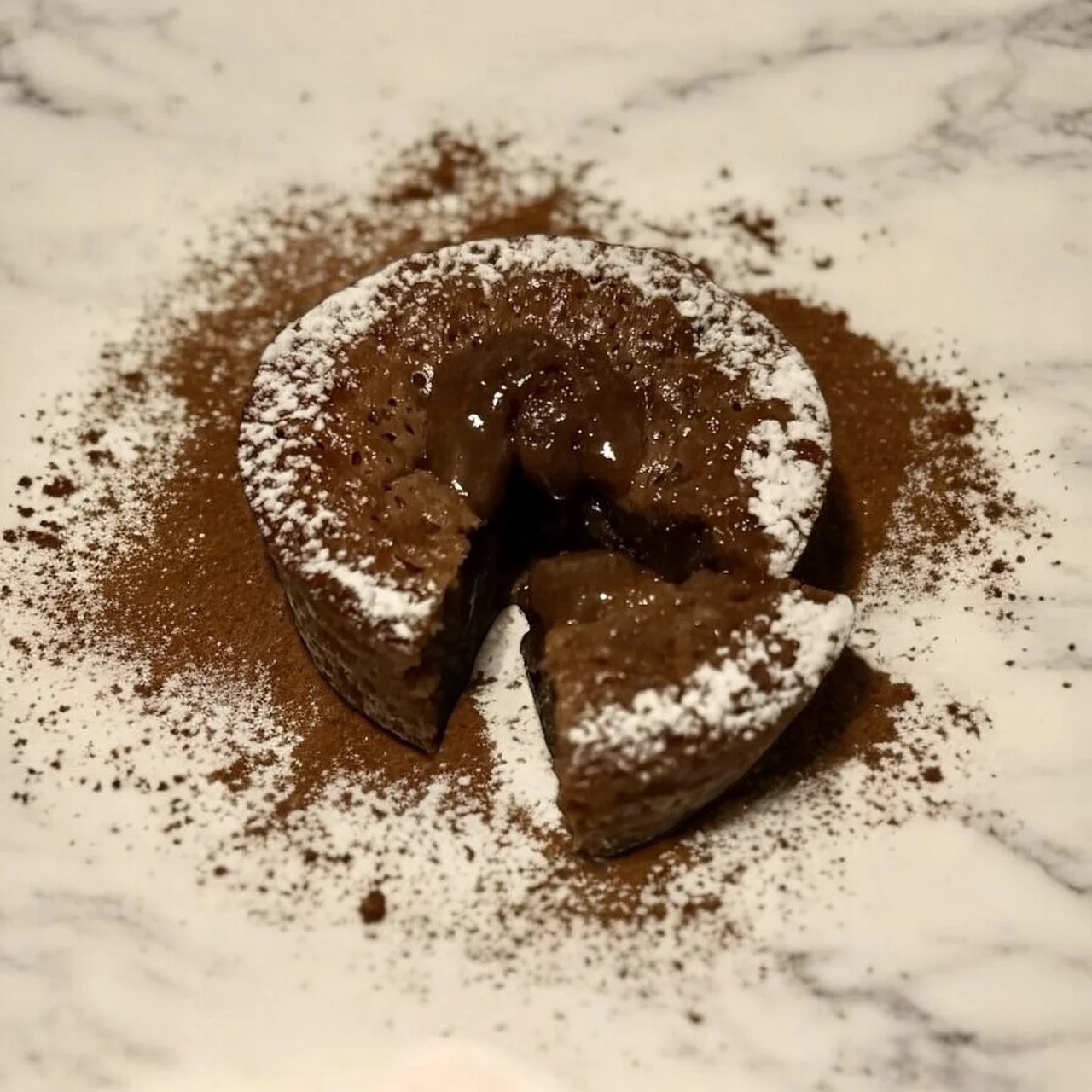Le fondant au caramel