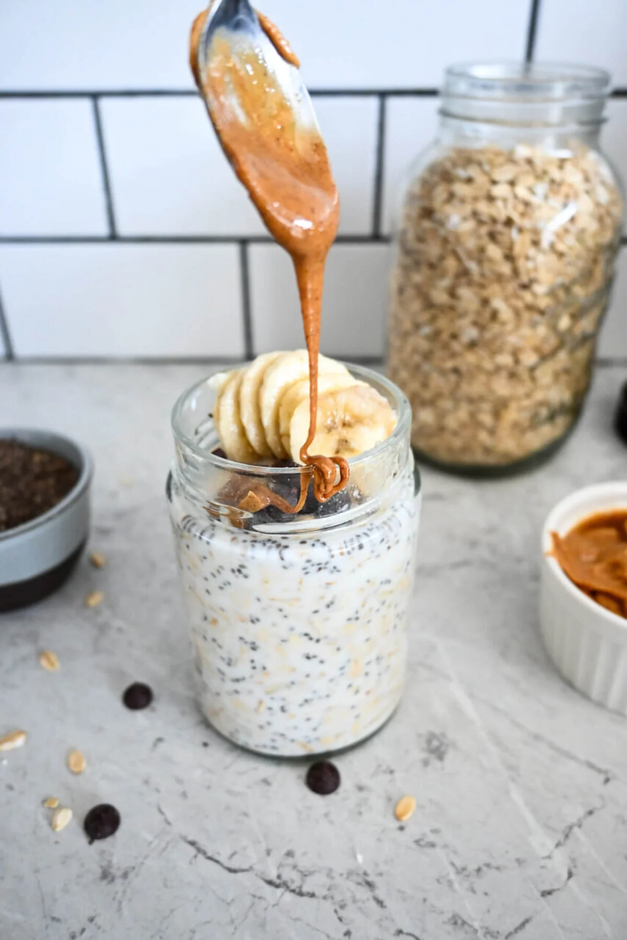 Porridge avoine banane