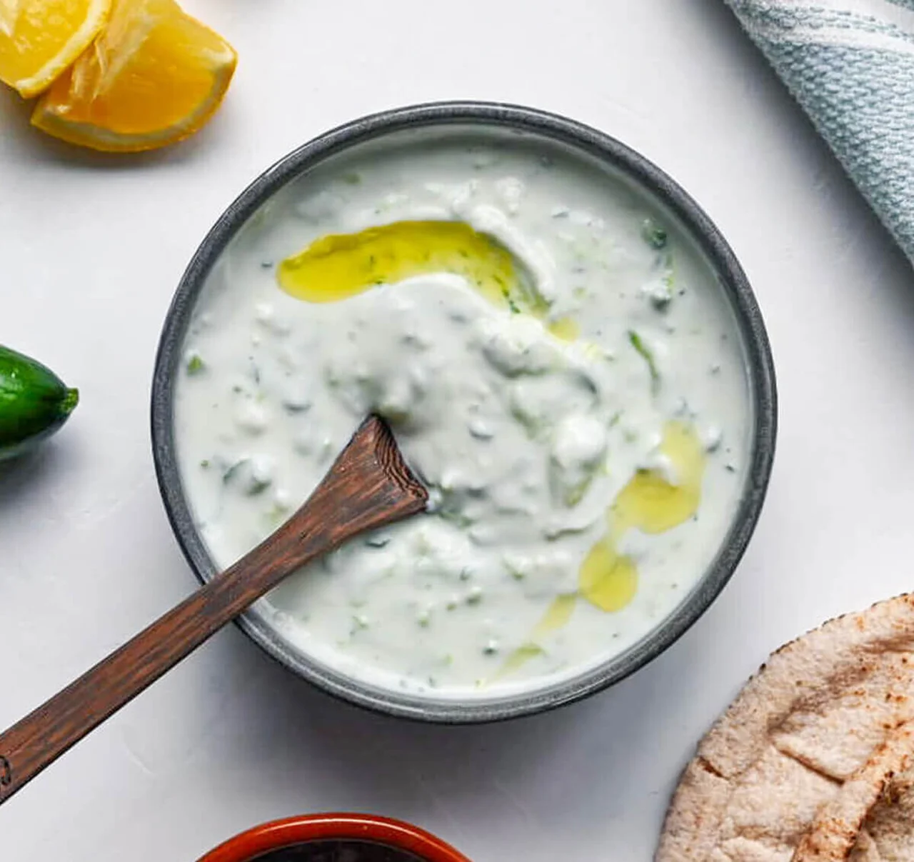 Sauce tzatziki sans menthe