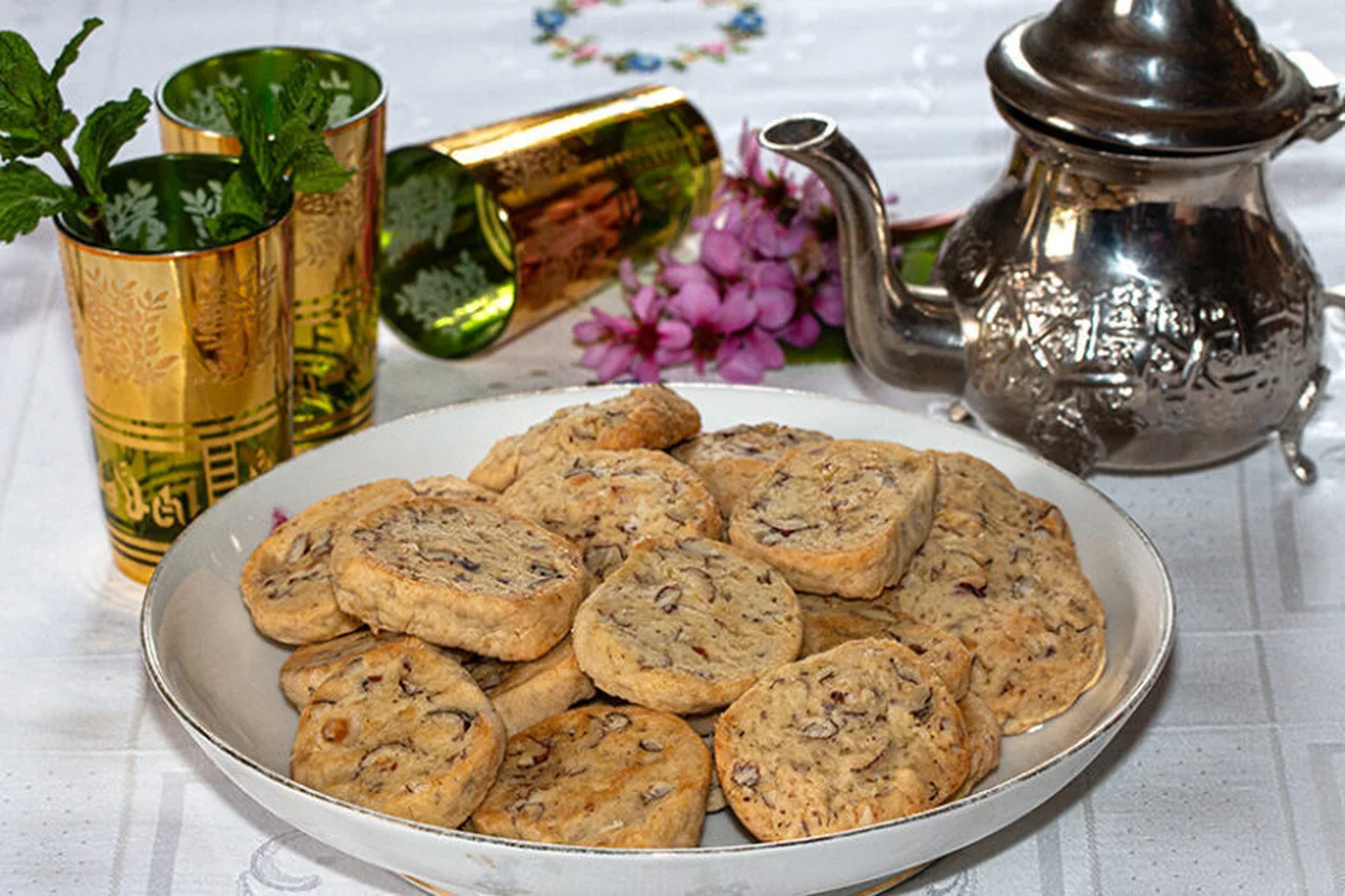 Biscuits croquants aux noisettes