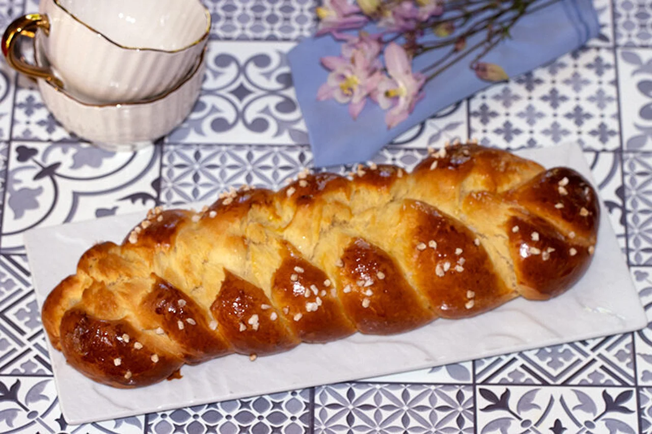 Brioche au mascarpone et à la fleur d'oranger