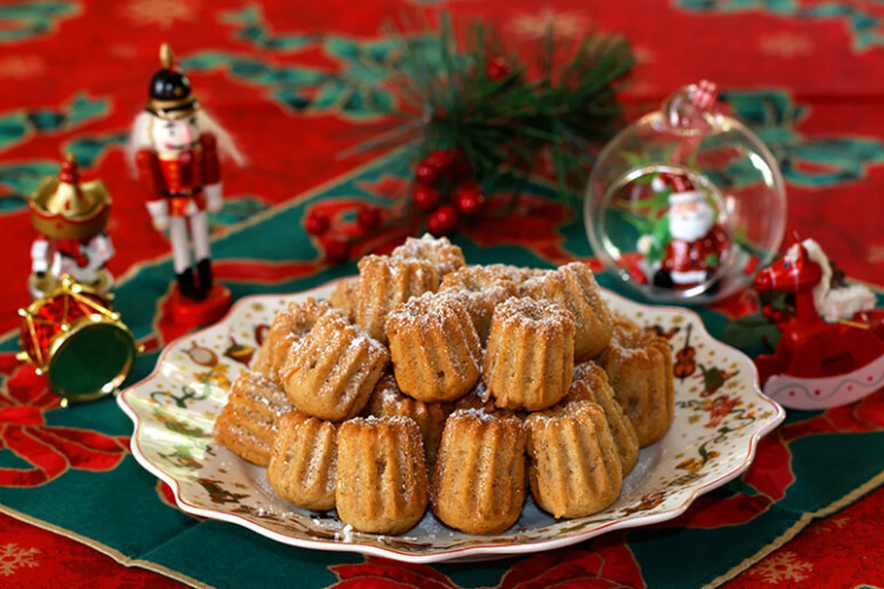 Minis cannelés aux épices de Noël