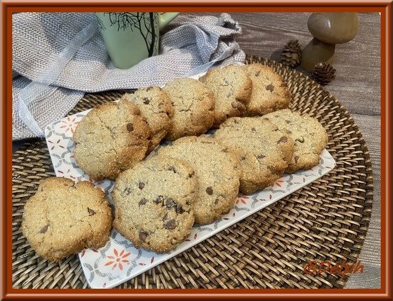 Biscuits à la châtaigne et chocolat