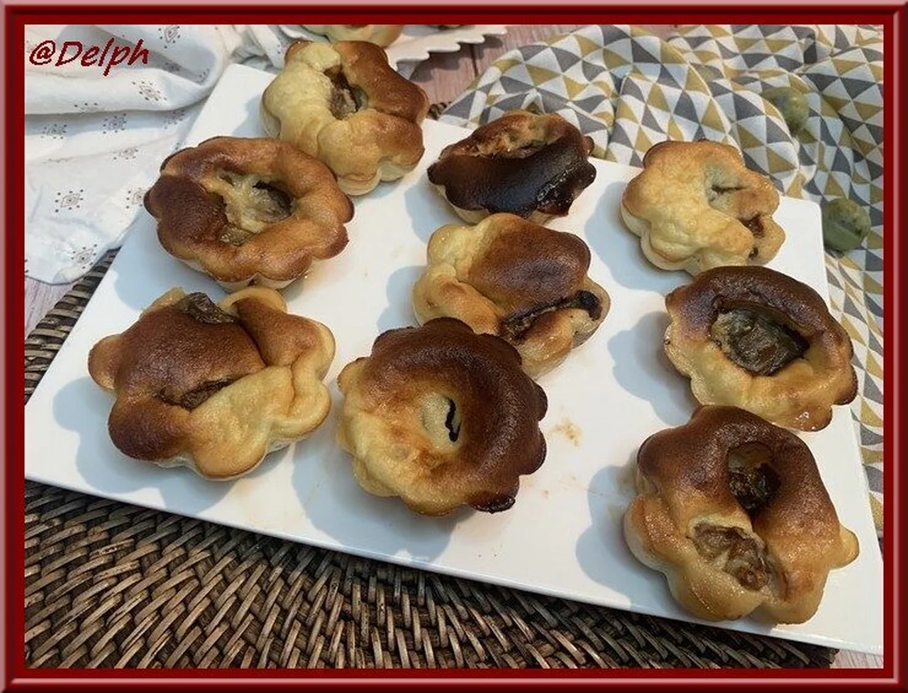 Petits clafoutis aux prunes