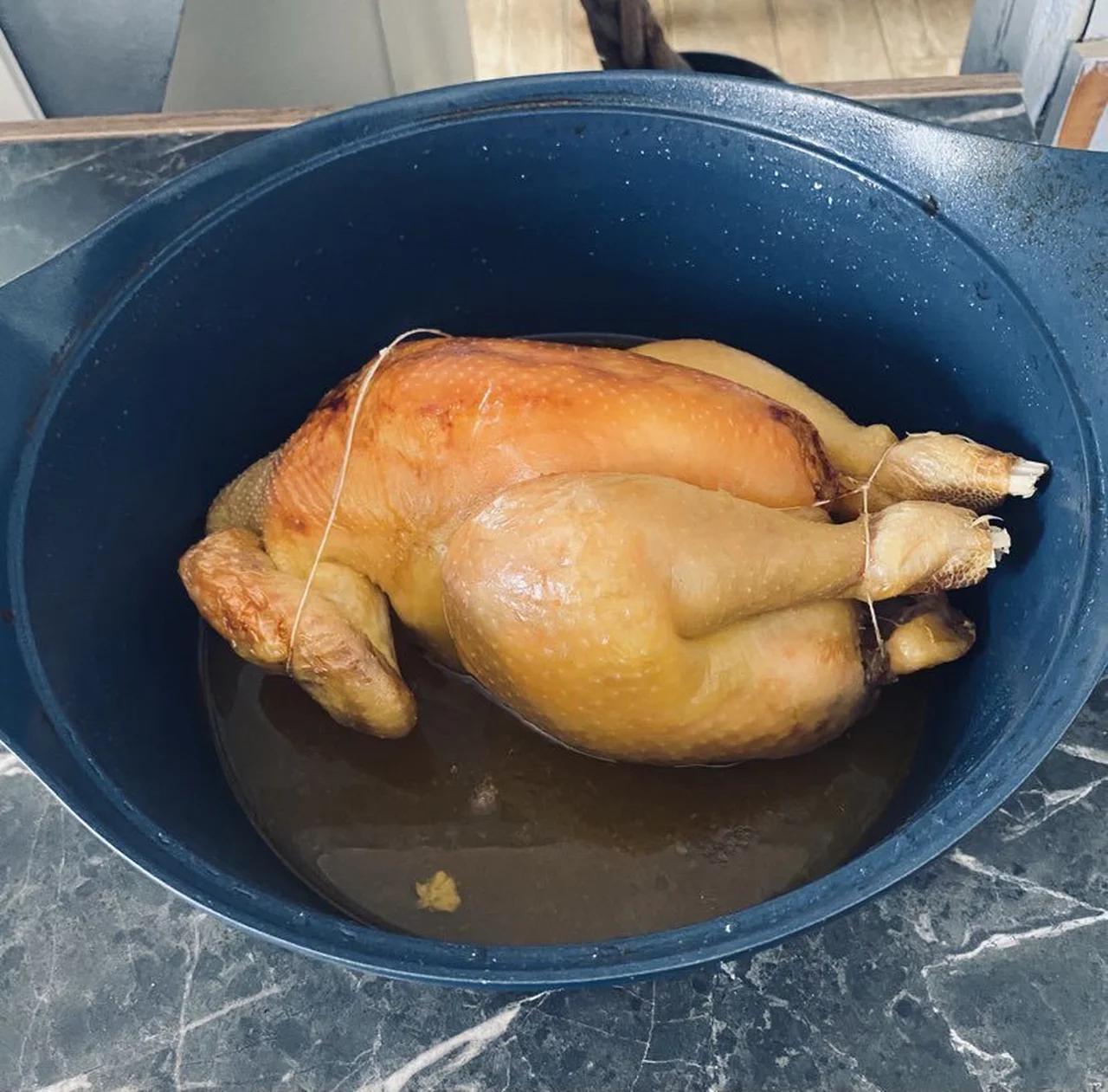 Chapon poché