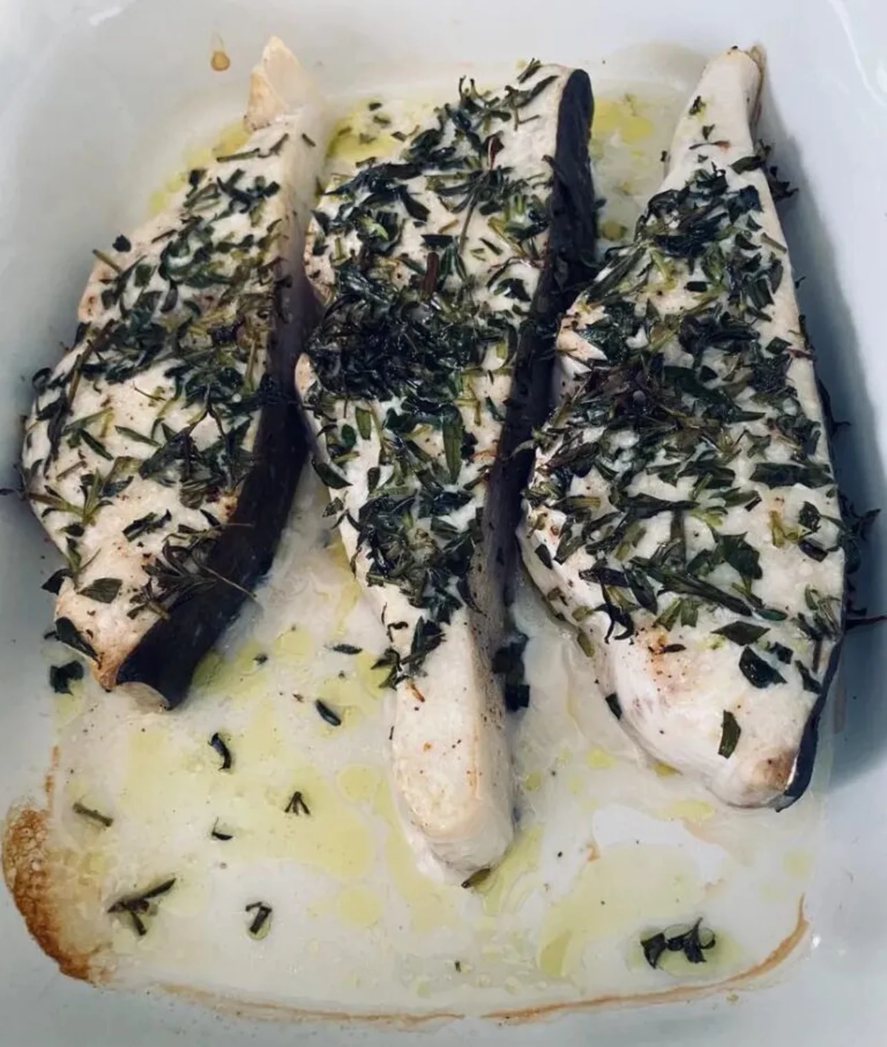 Espadon à la sarriette