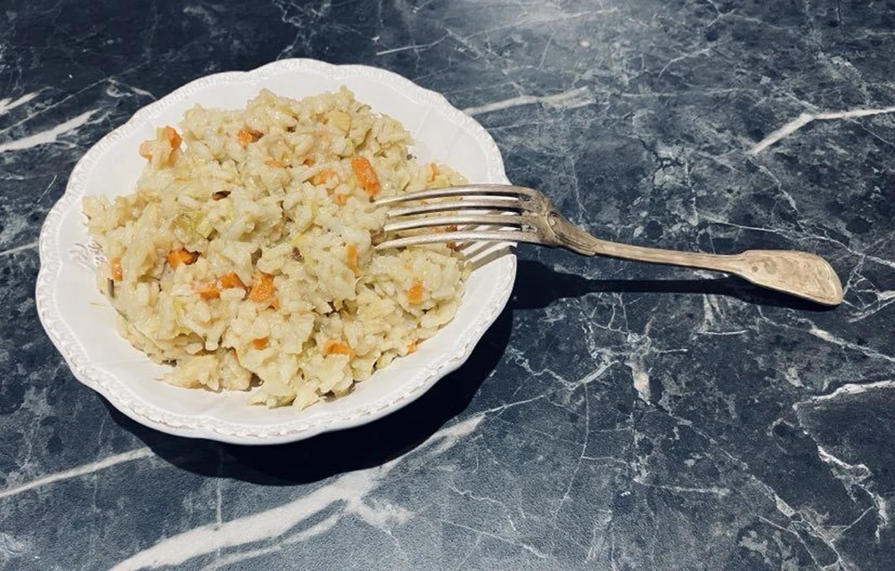 Risotto aux petits légumes